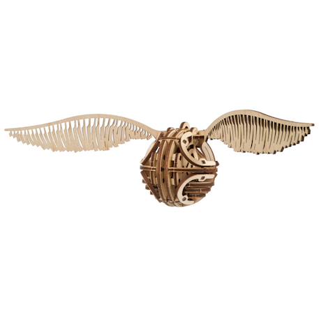 Vif d’or en bois à construire – maquette mécanique 3D inspirée de Harry Potter avec ailes battantes Brown 2 - vertbaudet enfant 