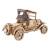 Voiture rétro UGR-T en bois à construire – maquette mécanique 3D avec moteur à ressort Brown 5 - vertbaudet enfant 