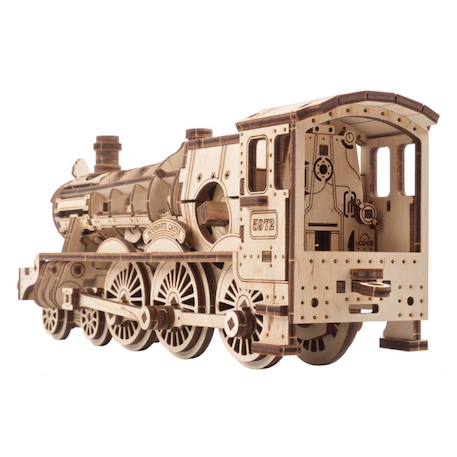 Poudlard Express – Maquette en bois Harry Potter à construire, train mécanique 3D Brown 5 - vertbaudet enfant 