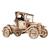 Voiture rétro UGR-T en bois à construire – maquette mécanique 3D avec moteur à ressort Brown 2 - vertbaudet enfant 