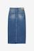 Jupe droite en jeans rapha Blue 2 - vertbaudet enfant 