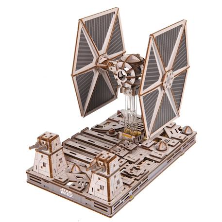 Chasseur TIE – Maquette Star Wars à construire, vaisseau impérial sur socle lumineux Multicolor 1 - vertbaudet enfant 
