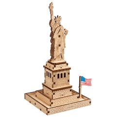 Statue de la Liberté – Maquette en bois à construire, puzzle 3D emblématique de New York  - vertbaudet enfant