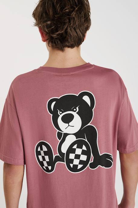 Tee-shirt rigabo Vieux rose 6 - vertbaudet enfant 