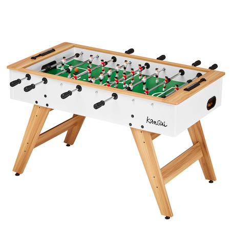 Baby foot ado & famille - blanc/bois - 3 balles liège - 2 à 4 joueurs Blanc 1 - vertbaudet enfant 