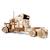 Camion Heavy Boy VM-03 – Maquette mécanique en bois avec remorque à assembler Brown 5 - vertbaudet enfant 