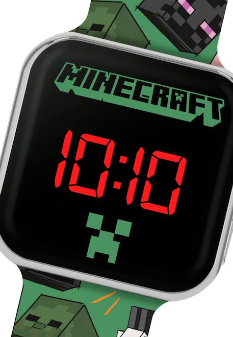 Montre LED Minecraft pour enfants Multicolor 4 - vertbaudet enfant 