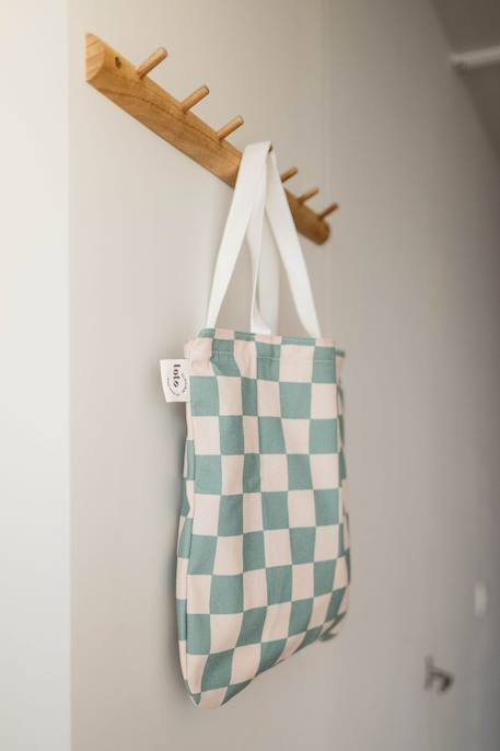 Rangement mural & sac - dino Vert & couleur naturelle 6 - vertbaudet enfant 