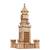 Phare d’Alexandrie – Maquette en bois lumineuse à construire, veilleuse décorative Brown 2 - vertbaudet enfant 