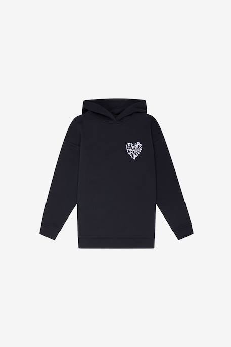 Sweat-shirt capuche samigi Black 1 - vertbaudet enfant 