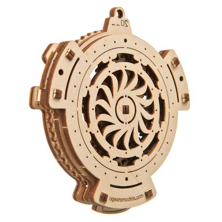 Méca-calendrier – Puzzle 3D mécanique en bois à construire, calendrier perpétuel steampunk 2017–2044 Brown 4 - vertbaudet enfant 