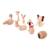 Set de 10 animaux en bois Beige 1 - vertbaudet enfant 