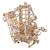 Palan à spirale pour piste de billes – Maquette en bois mécanique à construire Brown 1 - vertbaudet enfant 