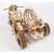 Horloge Steampunk 2.0 – Maquette mécanique en bois à construire, puzzle 3D décoratif Brown 5 - vertbaudet enfant 