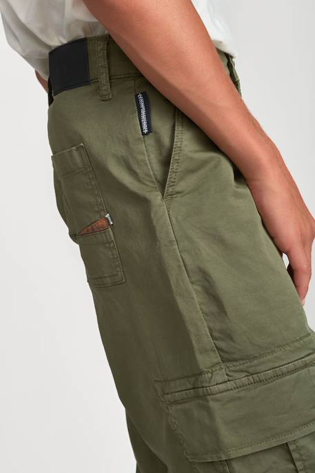 Pantalon cargo triton Khaki 5 - vertbaudet enfant 