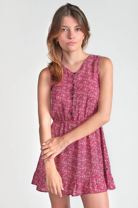 Robe evasée, patineuse alenagi Fushia 1 - vertbaudet enfant 