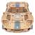 UGT-24 Voiture d’Endurance – Maquette de voiture de course en bois à construire, puzzle 3D mécanique à moteur V8 Brown 3 - vertbaudet enfant 
