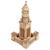 Phare d’Alexandrie – Maquette en bois lumineuse à construire, veilleuse décorative Brown 5 - vertbaudet enfant 
