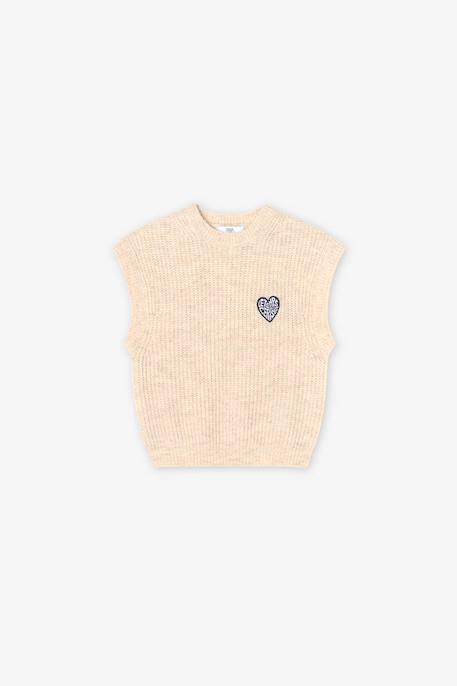 Pull bellgi Cream mel 1 - vertbaudet enfant 