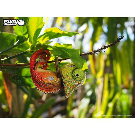 Puzzle 3d - caméléon Multicolor 6 - vertbaudet enfant 