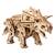 Tricératops – Maquette mécanique en bois à construire, dinosaure animé à ressort Brown 1 - vertbaudet enfant 
