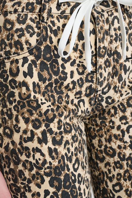 Pantalon droite en jeans arasgi Leopard 5 - vertbaudet enfant 
