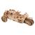 Tricycle UGR-S – Maquette mécanique en bois à construire, puzzle 3D à moteur à ressort Brown 5 - vertbaudet enfant 