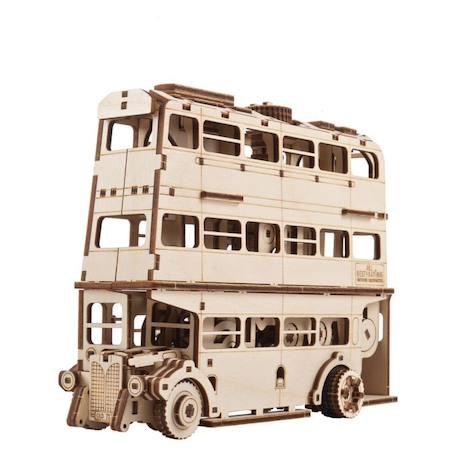 Magicobus – Maquette en bois Harry Potter à construire, bus mécanique 3D Brown 1 - vertbaudet enfant 