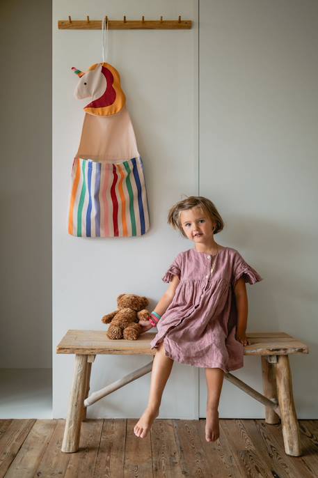 Rangement mural & sac-licorne Arc en ciel 2 - vertbaudet enfant 