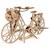 Bicyclette hollandaise – Maquette en bois à construire, puzzle 3D mécanique Brown 2 - vertbaudet enfant 