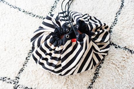 Tapis de jeu & sac à jouets-stripes black Natural & black 5 - vertbaudet enfant 