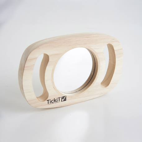 Miroir auto réfléchissant Beige 1 - vertbaudet enfant 