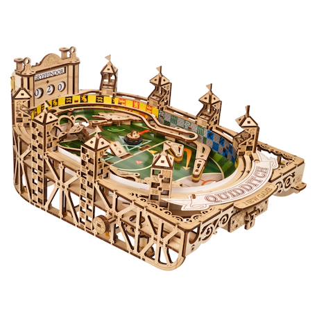 Flipper Quidditch en bois à construire – maquette mécanique 3D inspirée de l’univers Harry Potter Brown 1 - vertbaudet enfant 