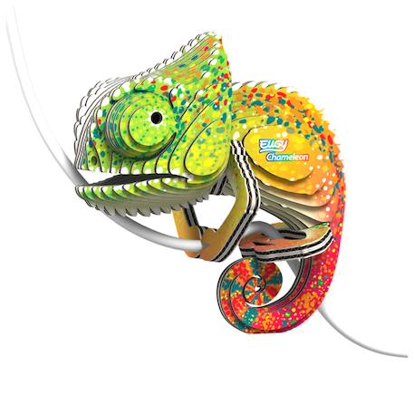 Puzzle 3d - caméléon Multicolor 1 - vertbaudet enfant 