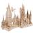Château de Poudlard – Maquette en bois Harry Potter à construire, puzzle 3D magique Brown 5 - vertbaudet enfant 