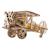 Mini Biplan – Maquette mécanique en bois à construire, puzzle 3D à moteur élastique Brown 1 - vertbaudet enfant 