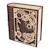 Livre des secrets en bois à construire – boîte mécanique 3D avec combinaison et compartiment caché Brown 2 - vertbaudet enfant 