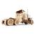 Camion Heavy Boy VM-03 – Maquette mécanique en bois avec remorque à assembler Brown 4 - vertbaudet enfant 