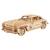 Coupé sport à aileron – Maquette en bois à construire, puzzle 3D mécanique avec portes papillon Brown 1 - vertbaudet enfant 
