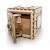 Coffre-fort mécanique en bois à construire – puzzle 3D éducatif et ludique pour enfants Brown 2 - vertbaudet enfant 