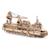 Bateau de recherche en bois à construire – maquette mécanique 3D avec moteur à élastique Brown 1 - vertbaudet enfant 