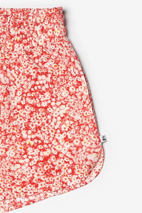 Short rosiegi Red flowers 4 - vertbaudet enfant 