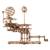 Tellurion mécanique – Maquette en bois à construire, représentation du Soleil, de la Terre et de la Lune Brown 4 - vertbaudet enfant 