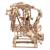 Circuit à billes avec palan à chaîne – Maquette mécanique en bois à construire, puzzle 3D avec ascenseur et pistes modulables Brown 3 - vertbaudet enfant 