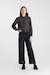 Jeans droite revers, longueur 34 Black / black 2 - vertbaudet enfant 