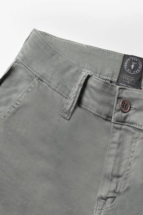 Jeans carotte, longueur 34 Green gray 3 - vertbaudet enfant 