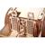 Maquette mécanique en bois à construire avec moteur V8 et transmission 3 vitesses Brown 2 - vertbaudet enfant 
