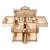 Boîte antique en bois à construire – coffret mécanique 3D avec compartiments secrets et verrouillage Brown 4 - vertbaudet enfant 