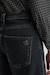 Jeans droite revers, longueur 34 Black / black 6 - vertbaudet enfant 