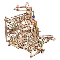 Parcours à billes avec gradins en bois à construire – maquette mécanique 3D modulable et ludique  - vertbaudet enfant